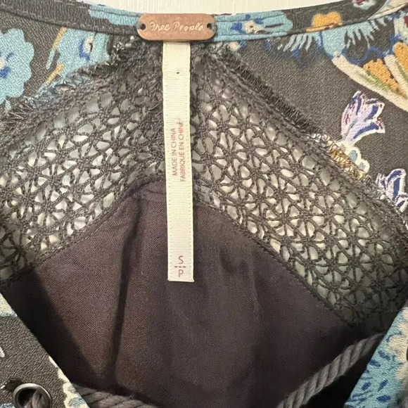 FREE PEOPLE Rain or Shine‎ Paisley Tunic size Small - Picture 4 of 9